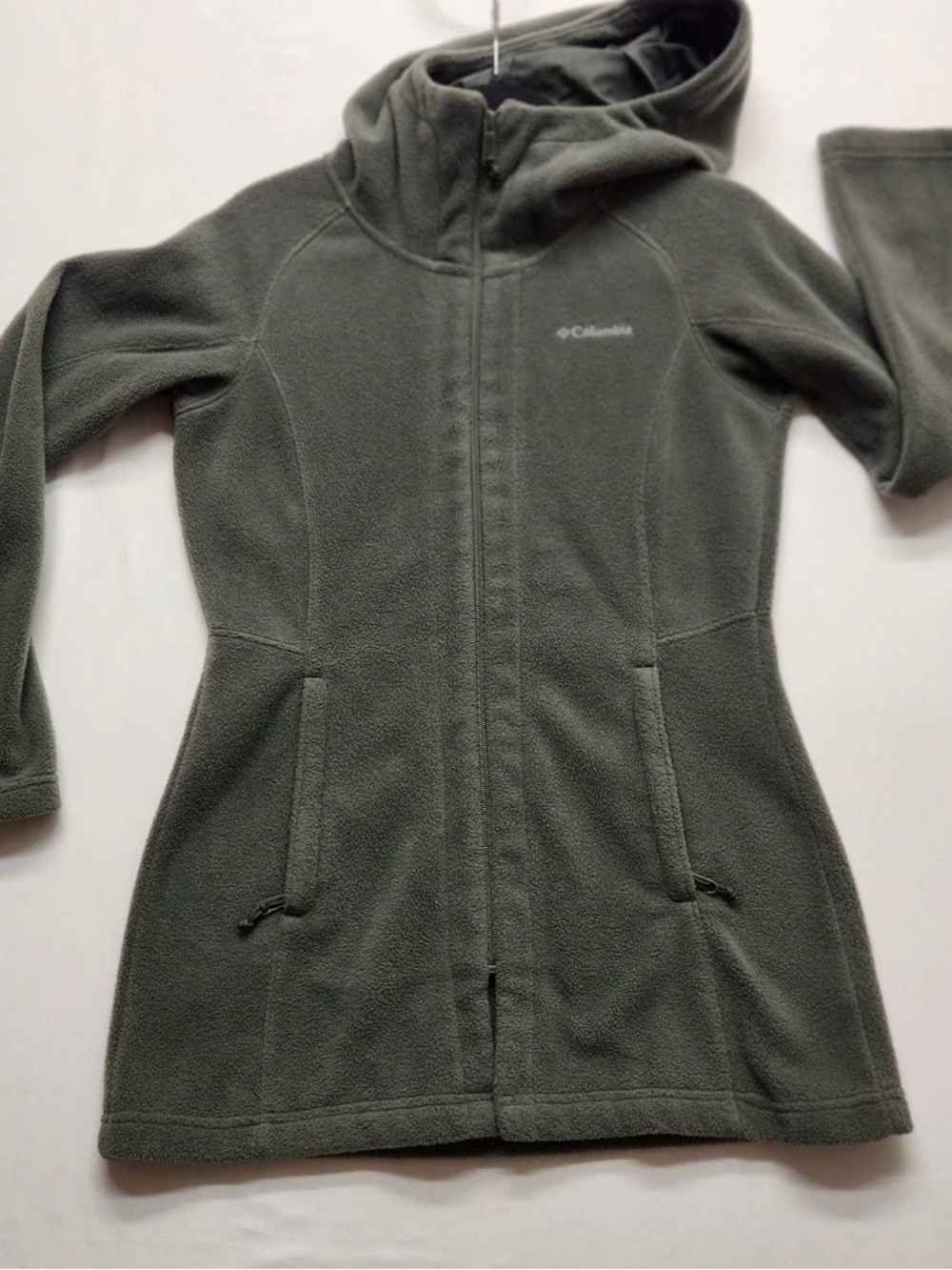 Columbia Women's Hooded Fleece Jacket  -long style